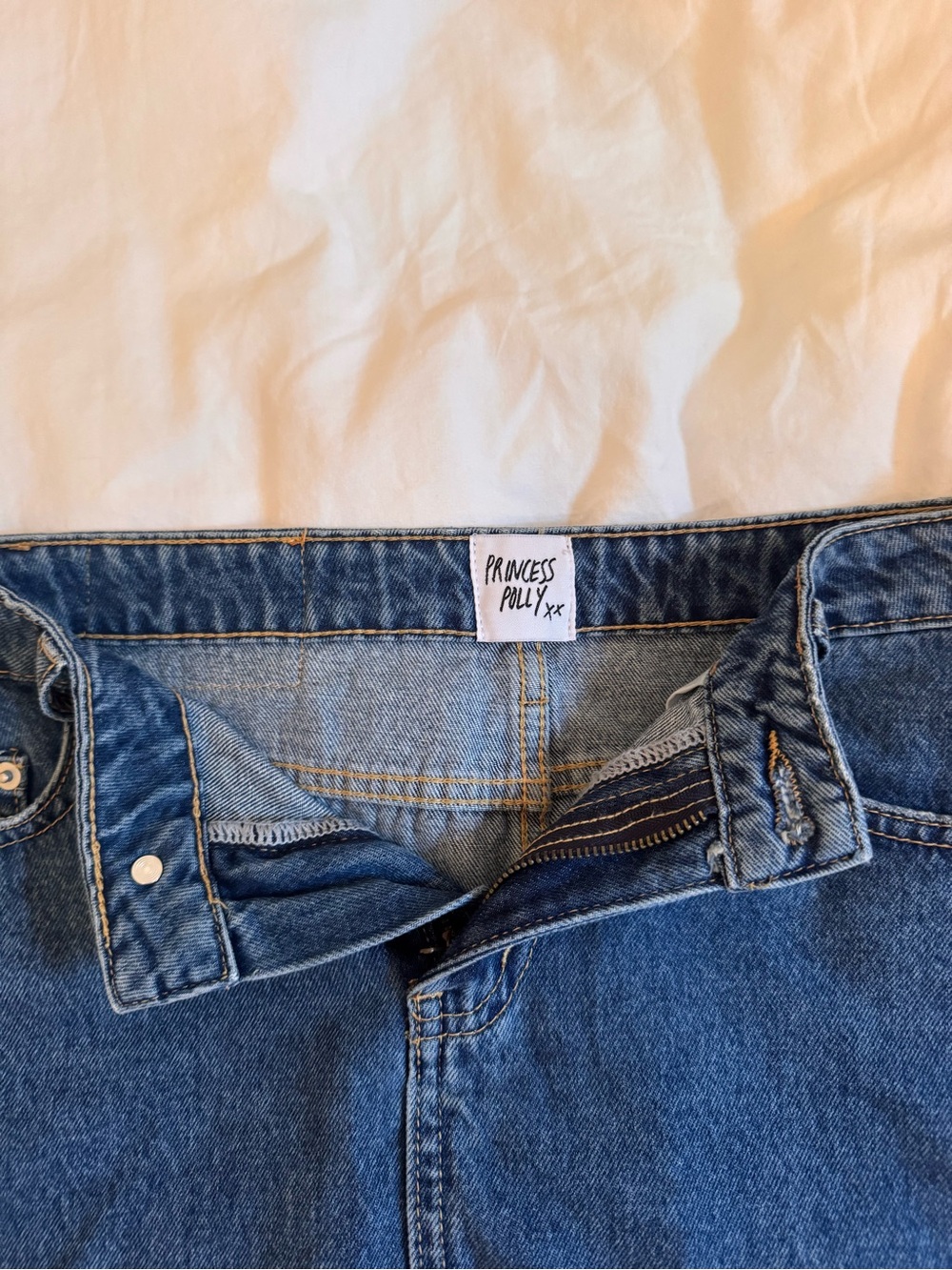 Princess Polly Denim Skirt - Picture 3 of 4
